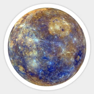 Mercury planet Sticker